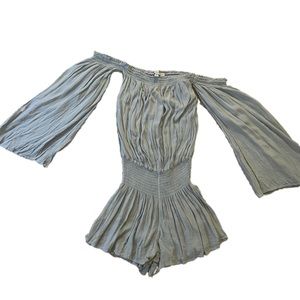 Young, Fabulous & Broke Seafoam Green Romper XS.